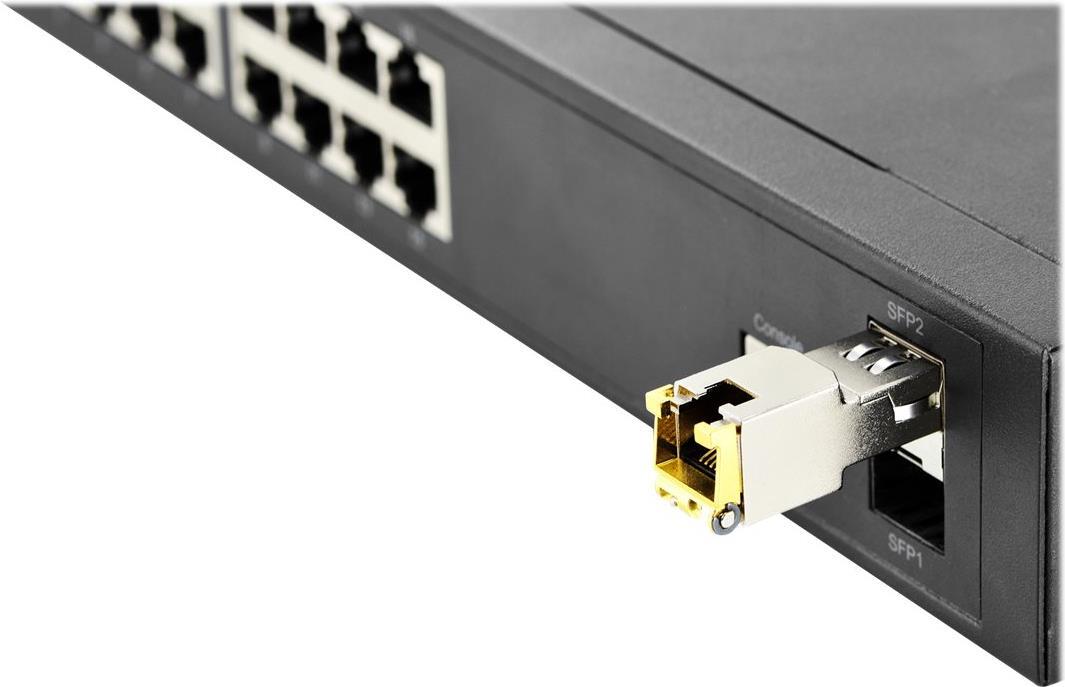 Купить DIGITUS DN-81210 - SFP+-Transceiver-Modul - 10 GigE, 5 GigE, 2.5 GigE - 1000Base-T, 10GBase-T, 2.5GBase-T, 5GBase-T - RJ-45 - bis zu 100 m в магазине wardena.ru