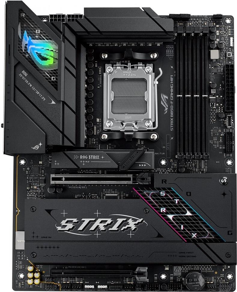 Купить ASUS ROG Strix B850-F Gaming WIFI - AMD Sockel AM5 (Ryzen Zen4) - ATX (90MB1J70-M0EAY0) в магазине wardena.ru