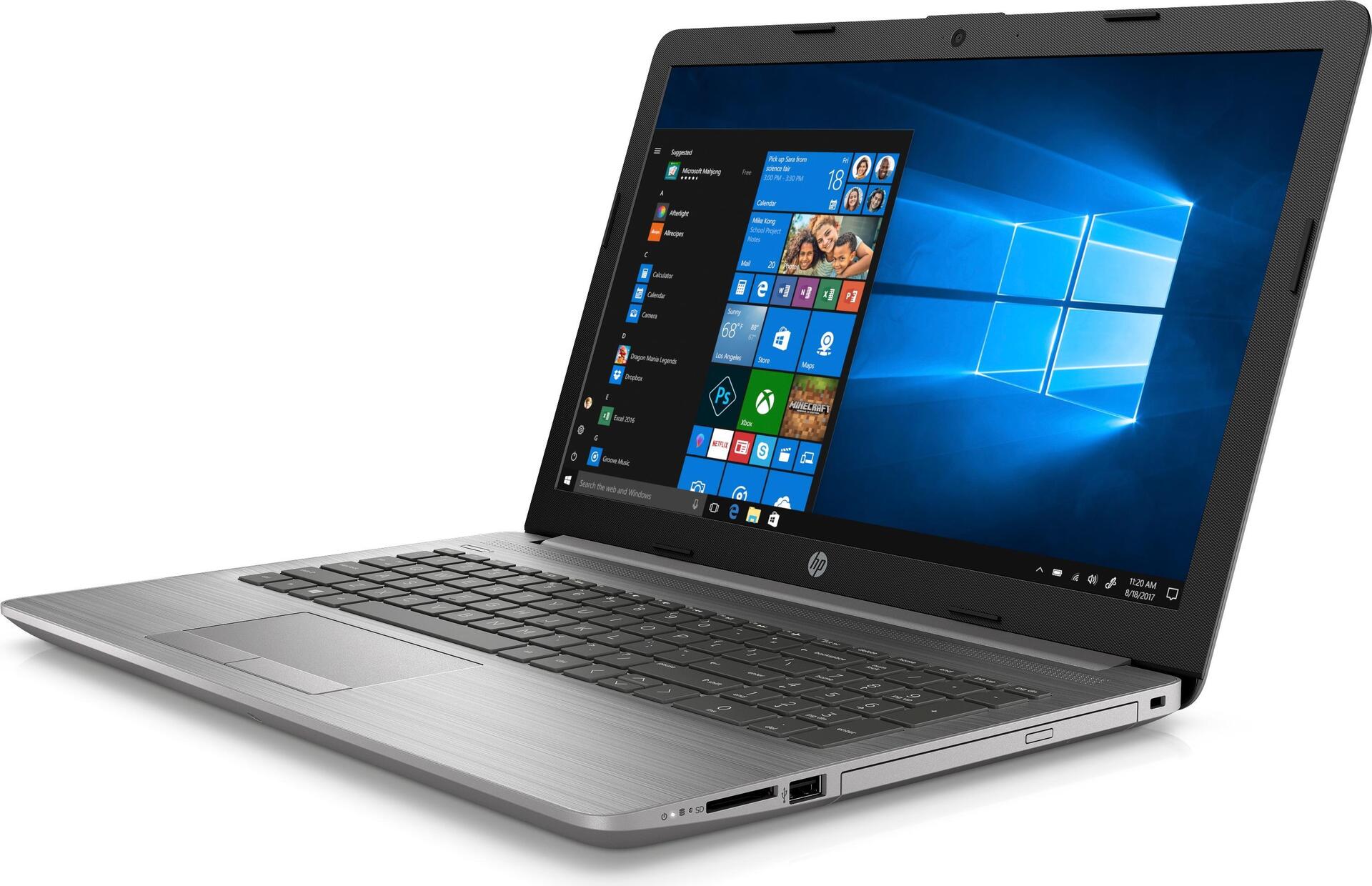Купить HP 255 G7 Notebook 39,6 cm (15.6" ) Full HD AMD Ryzen 3 8 GB DDR4-SDRAM 256 GB SSD Windows 10 Home Silber (3C073ES#ABD) в магазине wardena.ru
