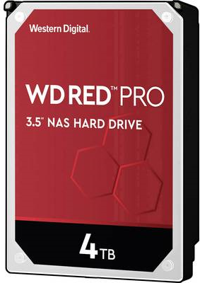 Купить WD Red Pro NAS Hard Drive WD4003FFBX - Festplatte - 4 TB - intern - 3.5" (8.9 cm) - SATA 6Gb/s - 7200 U/min - Puffer: 256 MB в магазине wardena.ru