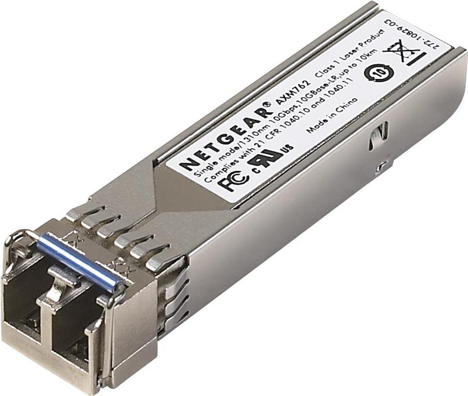 Купить NETGEAR ProSafe AXM762 - SFP+-Transceiver-Modul - 10GBase-LR - LC-Monomode - 1310 nm (Packung von 10) (AXM762P10-10000S) в магазине wardena.ru