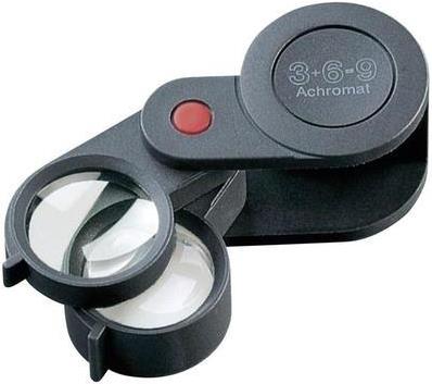 Купить Eschenbach 1186-9 Vergrößerungsglas Schwarz - Rot 9x (11869) в магазине wardena.ru