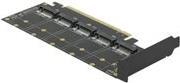 Купить DeLOCK PCI Express x16 Card to 5 x internal M.2 Key B / SATA - Speicher-Controller - M.2 - M.2 Card Low-Profile - 6 Gbit/s - PCIe 3.0 x16 (90435) в магазине wardena.ru