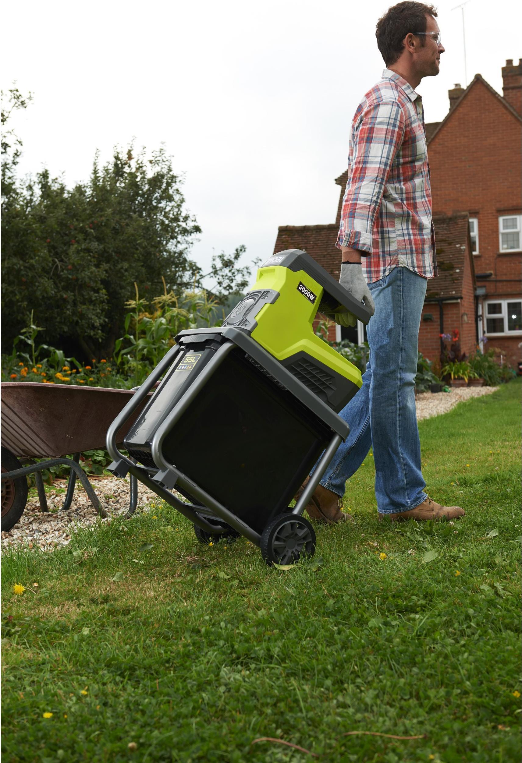 Купить Ryobi RSH3045U Garten-Häcksler 3000 W 55 l Trommel (5133004335) в магазине wardena.ru