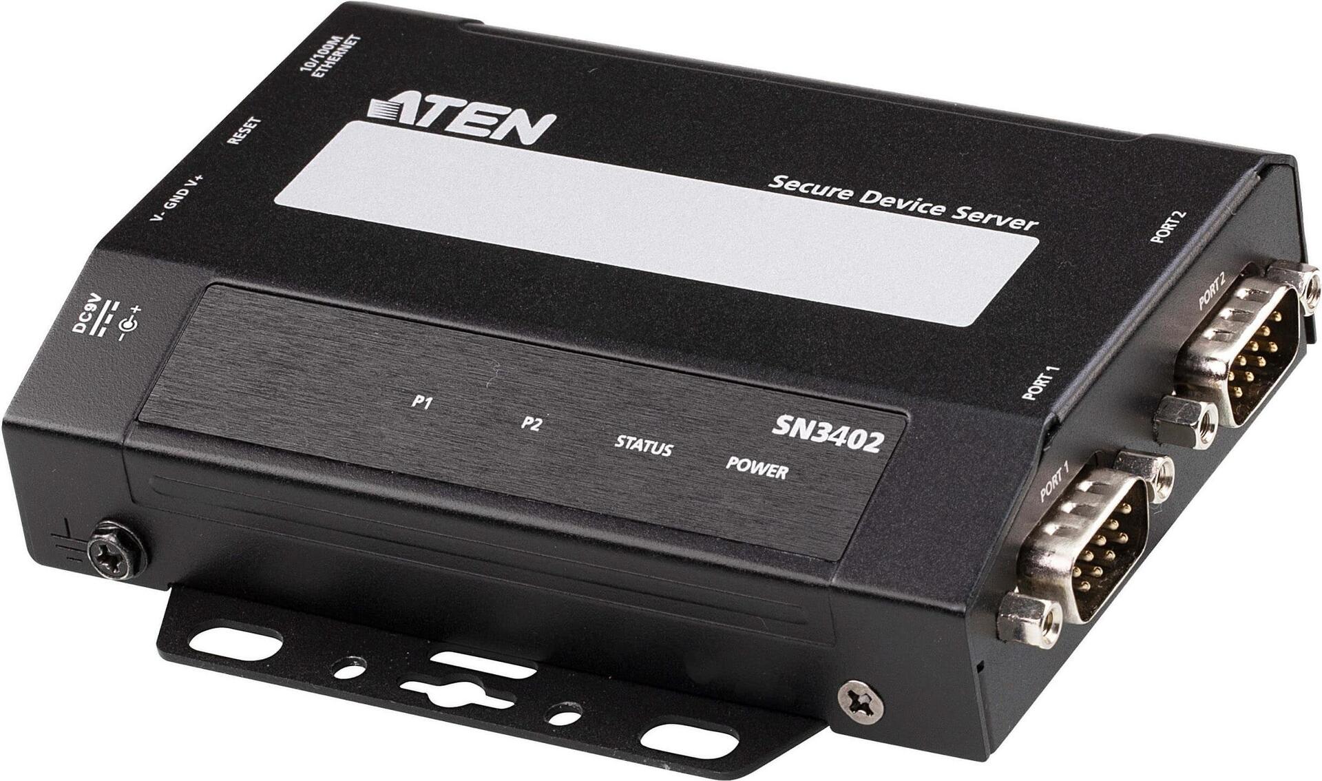 Купить ATEN 2-Port RS-232/422/485 Secure Device Server - Gleichstrom - 1,3 W - 1,19 W - 100 - 240 V - 50 - 60 Hz - 9 - 48 V (SN3402) в магазине wardena.ru