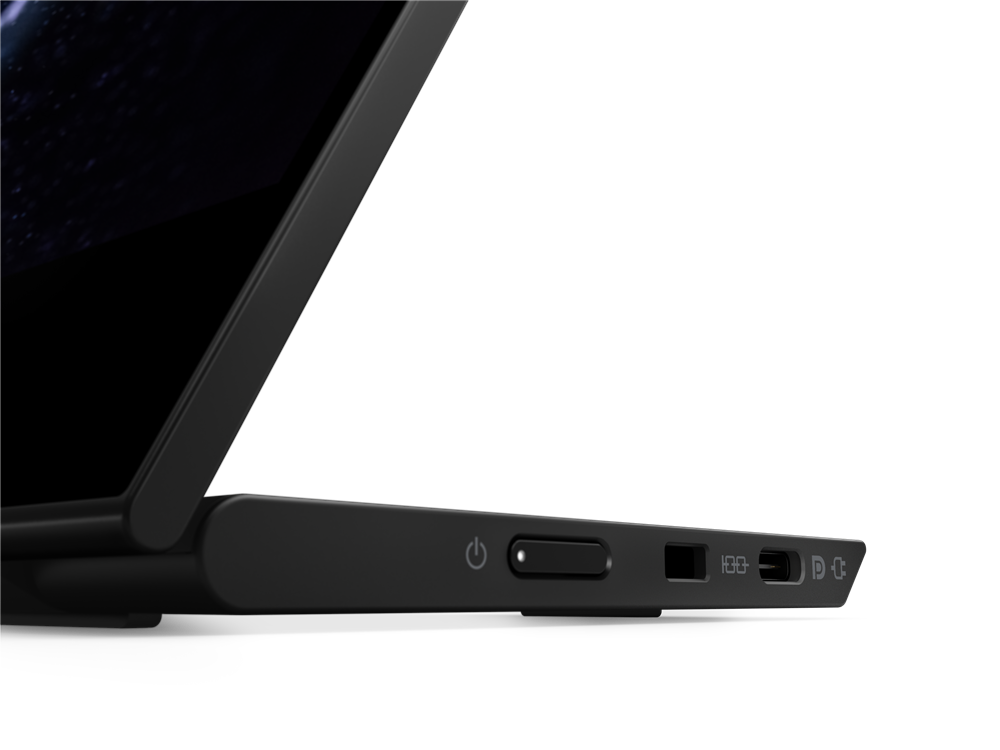 Купить Lenovo ThinkVision M14t - LED-Monitor - 35.6 cm (14") (14" sichtbar) - tragbar - Touchscreen - 1920 x 1080 Full HD (1080p) - 300 cd/m² - 700:1 - 6 ms - 2xUSB-C - Raven Black [Energieklasse C] (62A3UAT1WL) в магазине wardena.ru