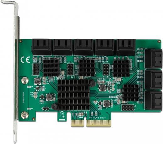 Купить Delock - Speicher-Controller - SATA 6Gb/s - PCIe 3.0 x4 (90073) в магазине wardena.ru