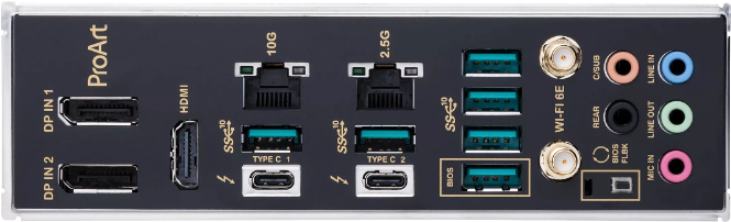 Купить ASUS ProArt Z690-CREATOR WIFI - Motherboard - ATX - LGA1700-Sockel - Z690 Chipsatz - USB 3.2 Gen 1, USB 3.2 Gen 2, USB-C Gen 2x2, USB4 - 10 Gigabit LAN, 2.5 Gigabit LAN, Wi-Fi, Bluetooth - Onboard-Grafik (CPU erforderlic (90MB19H0-M0EAY0) в магазине wardena.ru