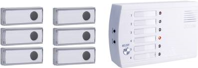 Купить m-e modern-electronics FRS-106.1 Funkklingel Funk-Ruf-System (FRS-106.1) в магазине wardena.ru