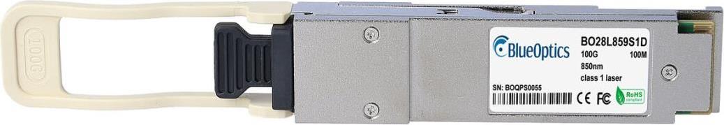 Купить Kompatibler SonicWall 02-SSC-5806 BlueOptics BO28L859S1D QSFP28 Transceiver, MPO/MTP, 100GBASE-SR4, Multimode Fiber, 4x850nm, 100 Meter, 0°C/+70°C, DDM (02-SSC-5806-BO) в магазине wardena.ru