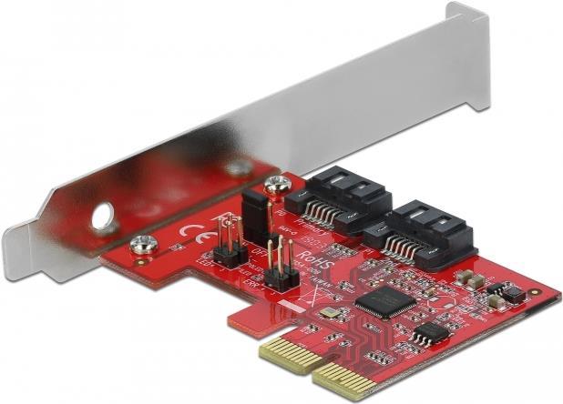 Купить Delock 2 Port SATA PCI Express Karte mit RAID 1 - Spiegelung bestehender Daten (90406) в магазине wardena.ru
