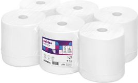 Купить satino by wepa Handtuchrolle Prestige, 3-lagig, 120 m hochweiß, 100% Zellstoff, mit Diamantprägung, Blattbreite: - 6 Stück (317950) в магазине wardena.ru