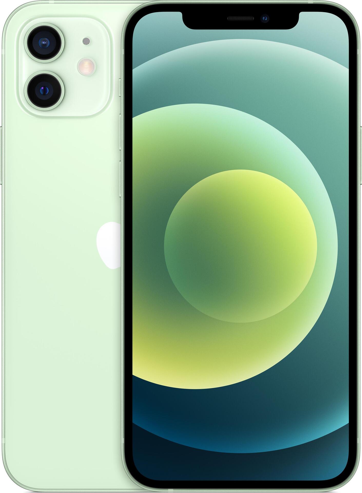 Купить Apple iPhone 12 15,5 cm (6.1" ) Dual-SIM iOS 14 5G 256 GB Grün (MGJL3QL/A) в магазине wardena.ru