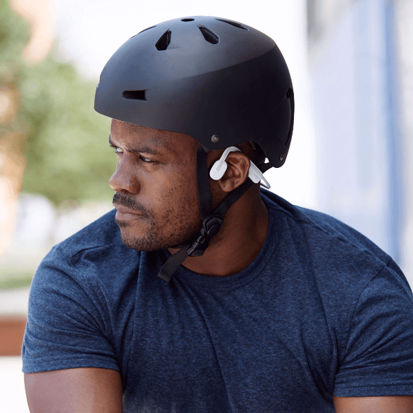 Купить AfterShokz OpenMove - Kopfhörer mit Mikrofon - offenes Ohr - hinter dem Nacken angebracht - Bluetooth - kabellos - weiß (S661WT) в магазине wardena.ru