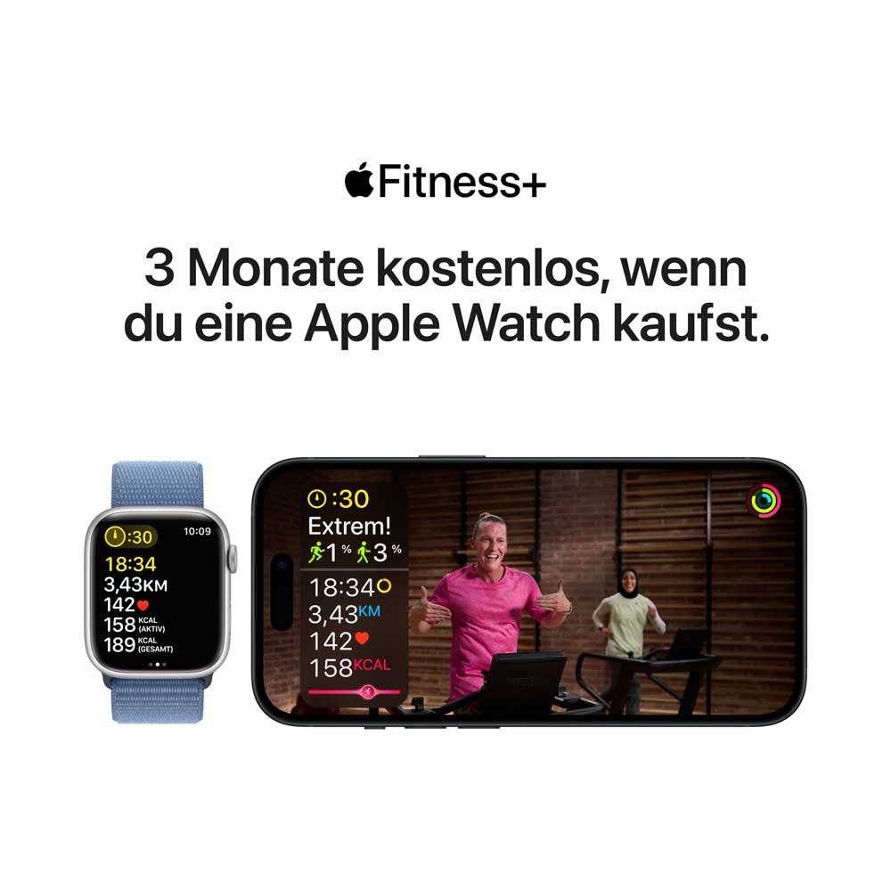 Купить APPLE Watch Series 9 GPS + Cellular 45mm Starlight Aluminium Case with Starlight Sport Loop (MRMA3QF/A) в магазине wardena.ru
