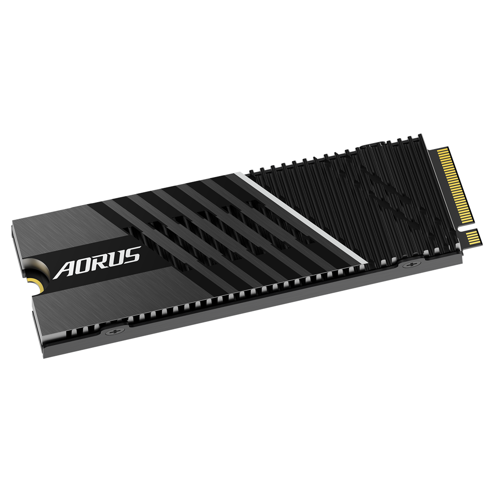 Купить Gigabyte AORUS 7000s - SSD - 1 TB - intern - M.2 2280 - PCIe 4.0 x4 (NVMe) - Puffer: 1 GB - AES - integrierter Kühlkörper (GP-AG70S1TB) в магазине wardena.ru