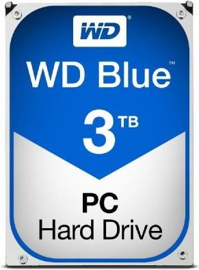Купить WD Blue WD30EZRZ - Festplatte - 3 TB - intern - 3.5" (8.9 cm) - SATA 6Gb/s - 5400 U/min - Puffer: 64 MB в магазине wardena.ru