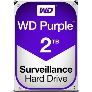 Купить WD Purple Surveillance Hard Drive WD20PURZ - Festplatte - 2 TB - intern - 8.9 cm (3.5") - SATA 6Gb/s - 5400 U/min - Puffer: 64 MB в магазине wardena.ru