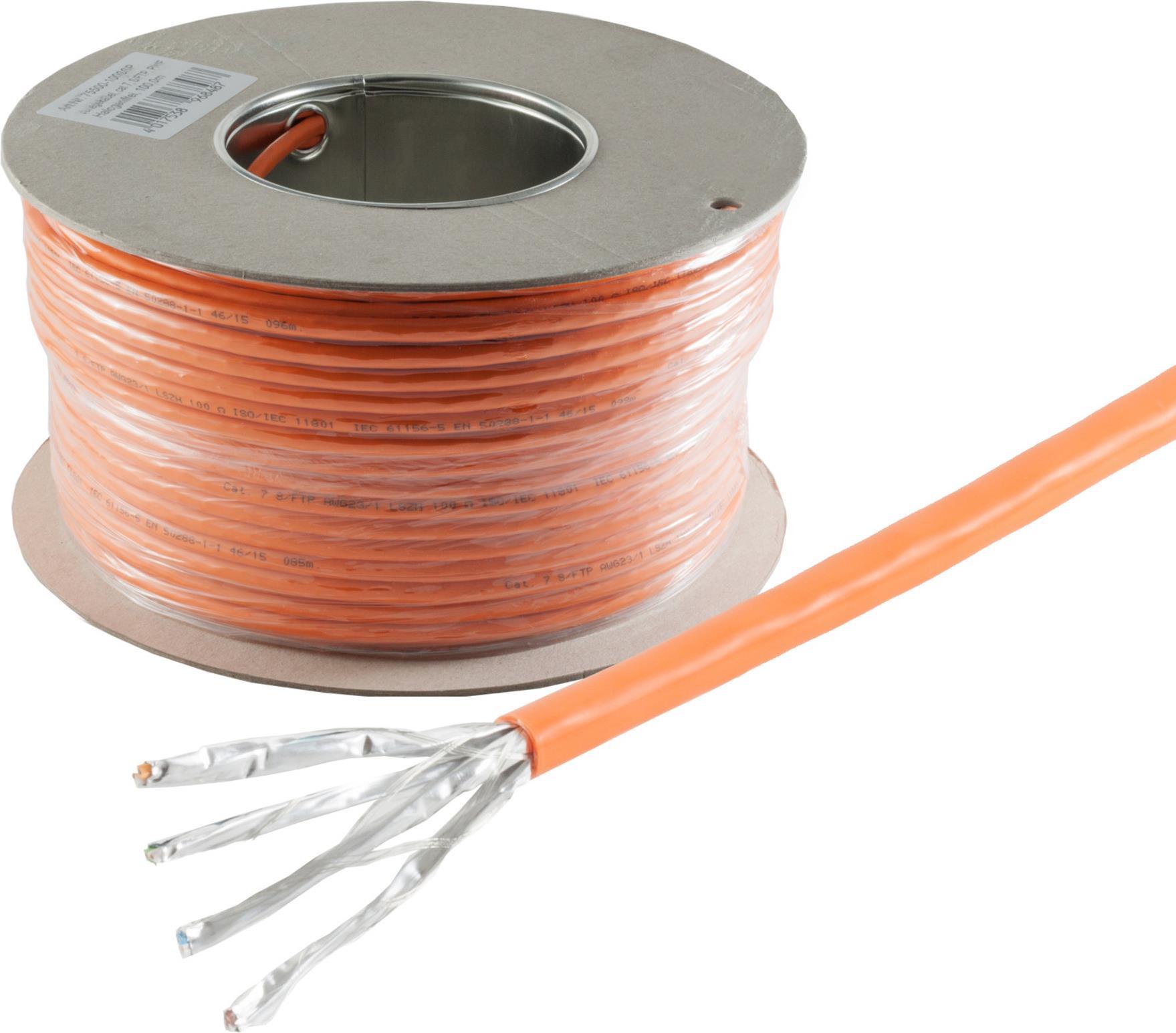 Купить shiverpeaks ®-BASIC-S--Netzwerkkabel-LAN-Verlegekabel,Cat.7 Rohkabel, S/FTP, GHMT Zertifizierung, Bandbreite 600 MHz, 500m (BS08-82035007) в магазине wardena.ru