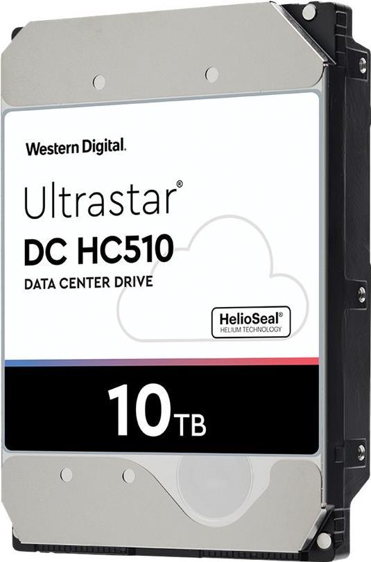 Купить WD Ultrastar DC HC510 HUH721010ALE604 - Festplatte - 10 TB - intern - 3.5" (8.9 cm) - SATA 6Gb/s - 7200 U/min - Puffer: 256 MB (0F27606) в магазине wardena.ru