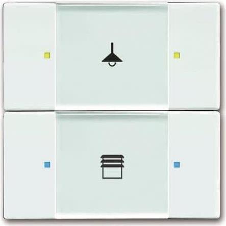 Купить Busch Jaeger 6126/02-84 Weiß (6116-0-0186) (2CKA006116A0186) в магазине wardena.ru