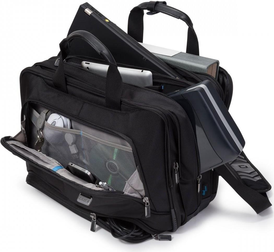 Купить Dicota Top Traveller PRO Laptop Bag 15.6" - Notebook-Tasche - 39.6 cm (15.6")(D30843-RPET) в магазине wardena.ru
