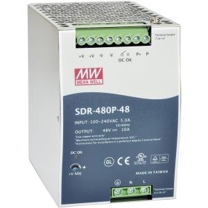 Купить MEAN WELL Stromversorgung 480W Metallisch Netzteil (SDR-480P-48) в магазине wardena.ru
