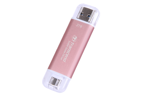 Купить Transcend SSD 2TB ESD310P Portable USB 10Gbps Type-C/A (TS2TESD310P) в магазине wardena.ru