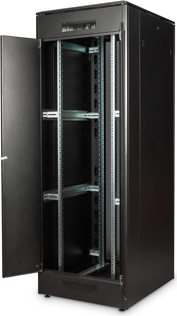 Купить DIGITUS Professional Unique DN-19 47U-8/10-B-1 - Schrank Netzwerkschrank - Schwarz, RAL 9005 - 47U - 48.3 cm (19") в магазине wardena.ru