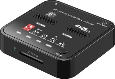 Купить Renkforce RF-TPCD-350 Festplatten-Kopierstation M.2 PCIe NVMe SATA SD SDHC (RF-6696054) в магазине wardena.ru