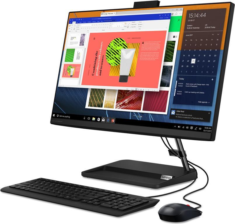 Купить Lenovo IdeaCentre AIO 3 27ALC6 F0FY - All-in-One (Komplettlösung) - mit Ständer - Ryzen 3 5300U / 2.6 GHz - RAM 8 GB - SSD 512 GB - NVMe - Radeon Graphics - GigE - WLAN: Bluetooth 5.0, 802.11a/b/g/n/ac/ax - Win 11 Home 6 (F0FY0054GE) в магазине wardena.ru