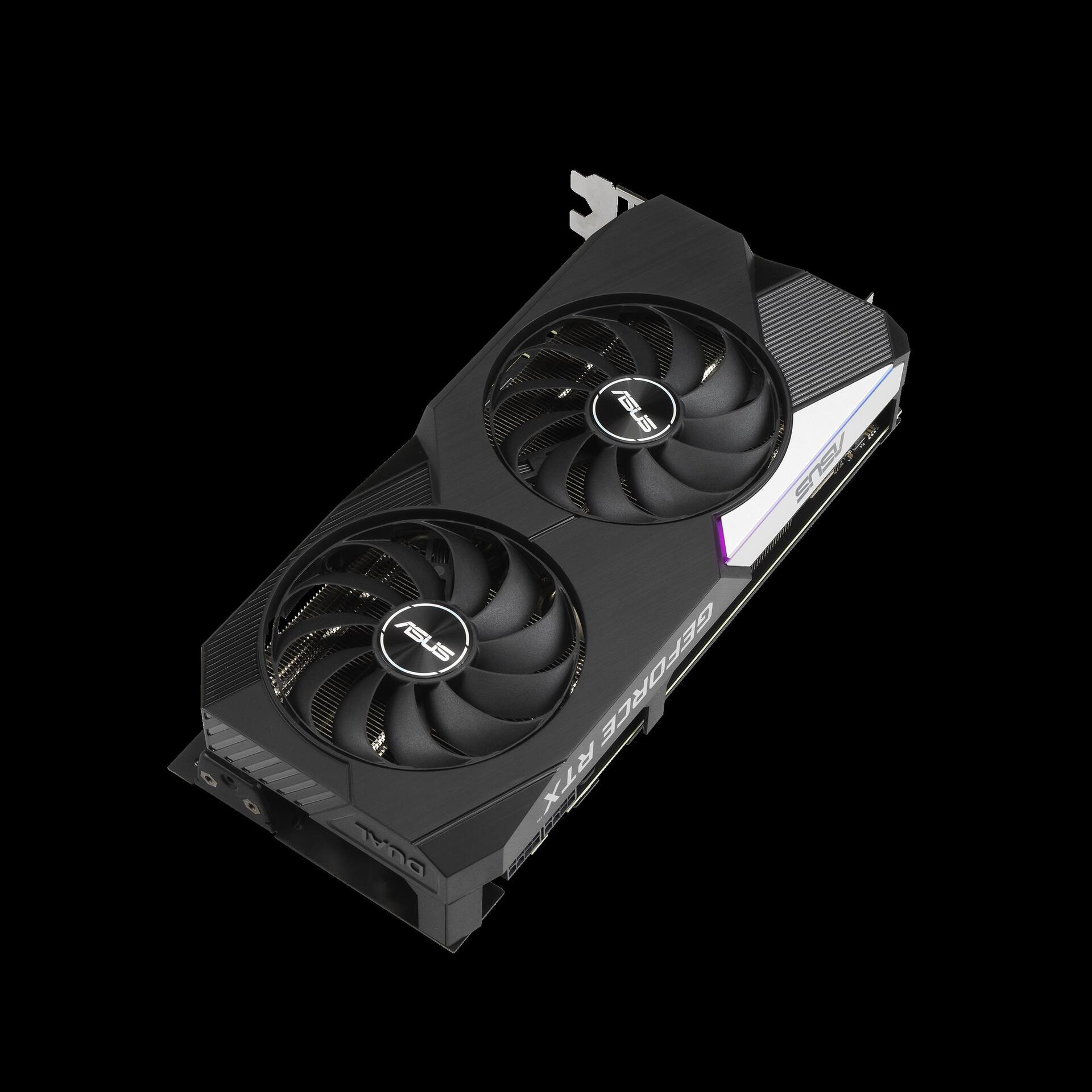 Купить ASUS DUAL-RTX3070-O8G-V2 - OC Edition - Grafikkarten - GF RTX 3070 - 8 GB GDDR6 - PCIe 4.0 - 2 x HDMI, 3 x DisplayPort (90YV0FQC-M0NA00) в магазине wardena.ru