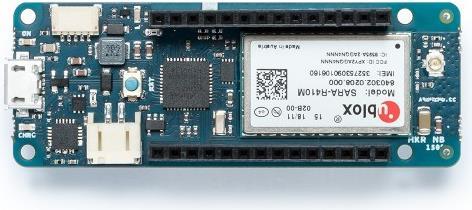 Купить Arduino MKR NB 1500 Entwicklungsplatine ARM Cortex M0+ (ABX00019) в магазине wardena.ru
