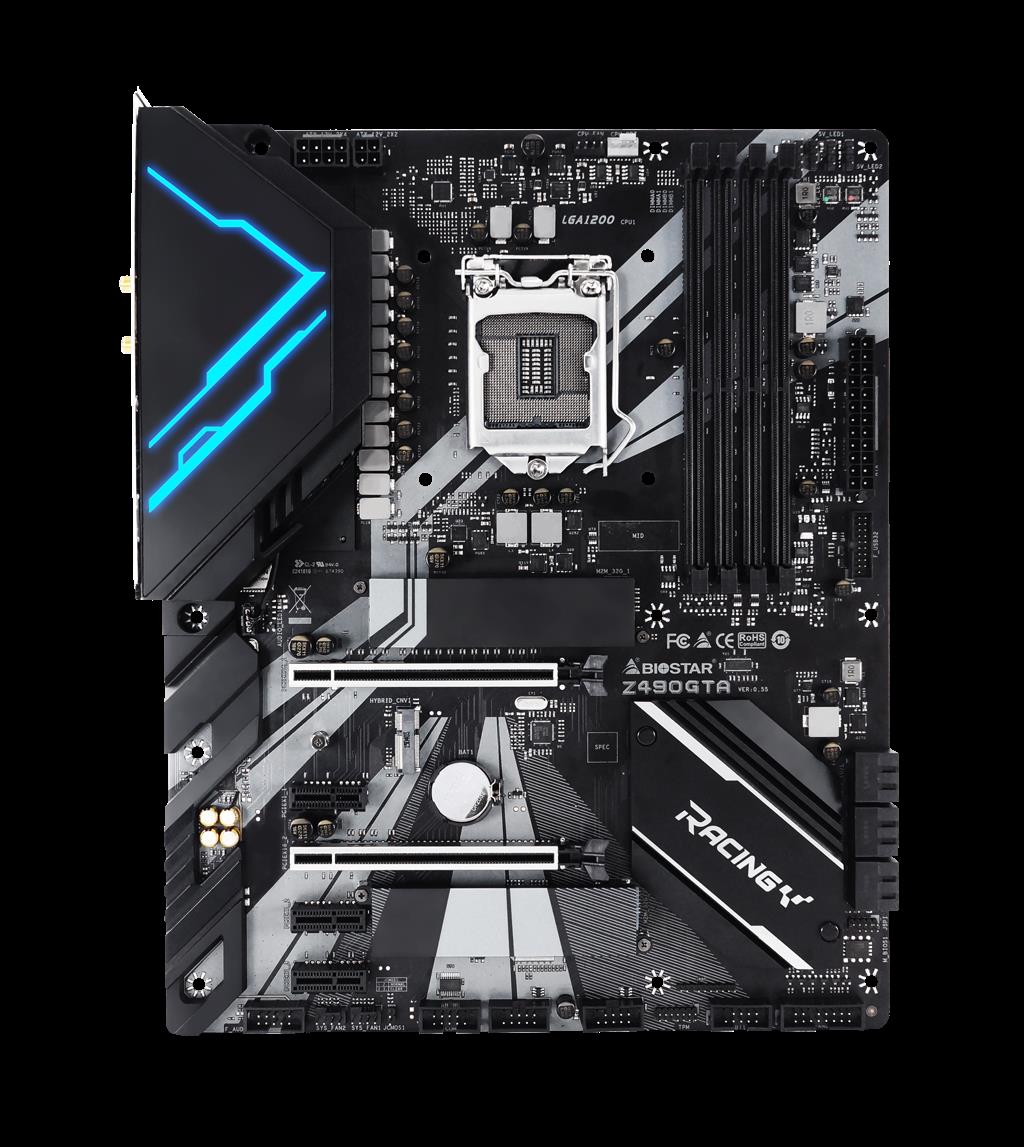 Купить Biostar Z490GTA - Intel - LGA 1200 - Intel® Celeron® - Intel® Core™ i3 - Intel Core i5 - Intel Core i7 - Intel Core i9 - Intel® Pentium® - DDR4-SDRAM - DIMM - 2133,2400,2666,2800,2933,3200,3600,3800,4000,4400 MHz (Z490GT в магазине wardena.ru