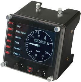 Купить Logitech Saitek Pro Flight Instrument Panel - Flugsimulator-Instrumentenbrett - kabelgebunden - für PC (945-000008) в магазине wardena.ru