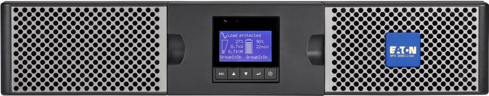 Купить Eaton 9PX 3000i RT2U Netpack Li-Ion Doppelwandler (Online) 3 kVA 2400 W 10 AC-Ausgänge (9PX3000IRTN-L) в магазине wardena.ru