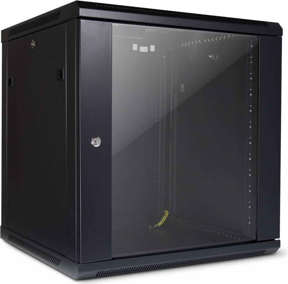 Купить Inter-Tech SMA-6612 - 12U - Wandmontiertes Regal - 40 kg - Schwarz - Metall - Gehärtetes Glas - Geschlossen (88887254) в магазине wardena.ru