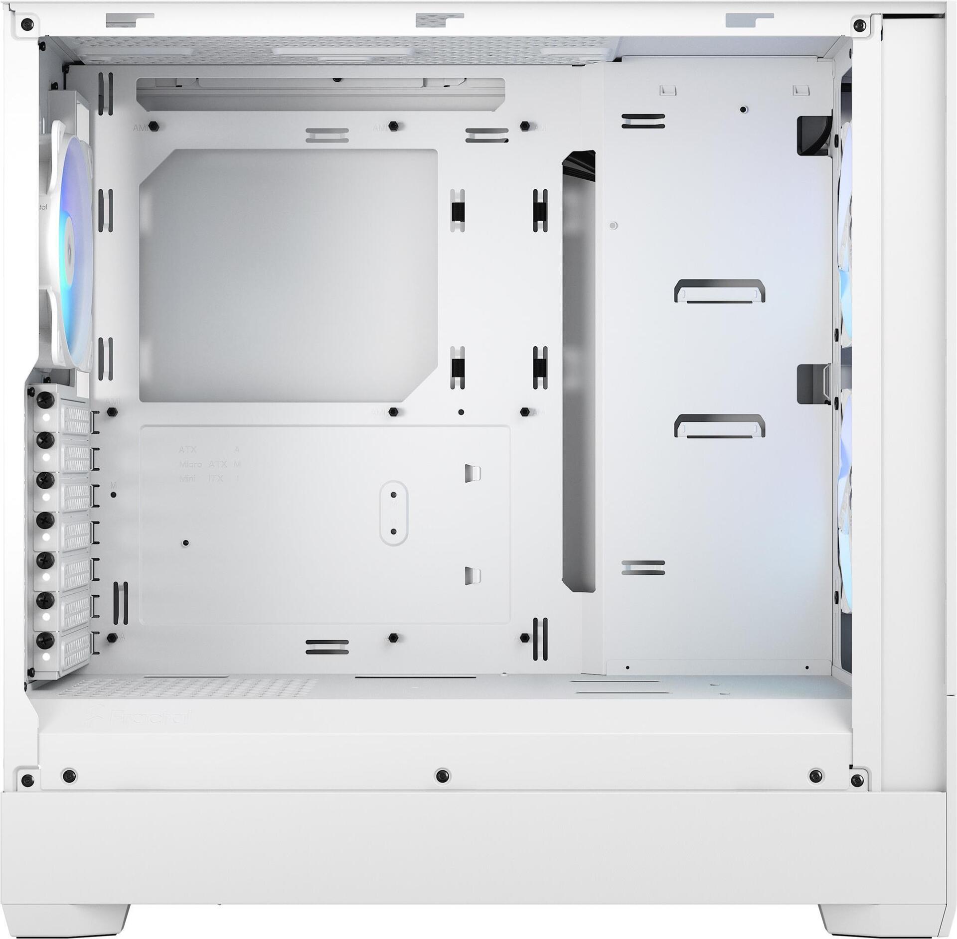 Купить Fractal Design Pop Air - Tower - ATX - Seitenteil mit Fenster (gehärtetes Glas) - keine Spannungsversorgung (ATX) - White TG Clear Tint - USB/Audio - für Fractal Design Model D, Type D (FD-C-POR1A-01) в магазине wardena.ru