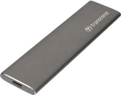 Купить Transcend ESD250C - SSD - 960 GB - extern (tragbar) - M.2 - USB 3.1 Gen 2 (USB-C Steckverbinder) - Space-grau (TS960GESD250C) в магазине wardena.ru