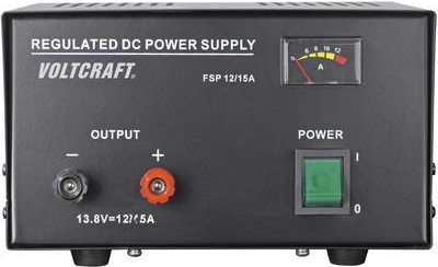 Купить Voltcraft Labornetzgerät, Festspannung FSP-11312 13.8 - 13.8 V/DC 12 - 12 A 165 W 1 x (FSP-11312) в магазине wardena.ru