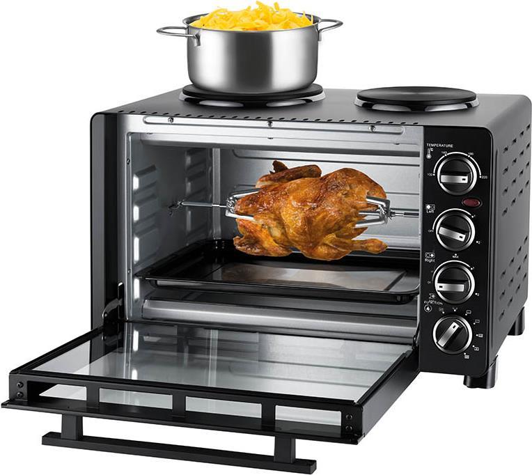 Купить Unold 68885 Küchenherd Freistehender Kocher Schwarz Keramik (68885) в магазине wardena.ru