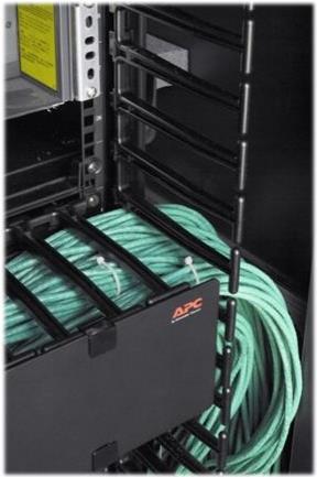 Купить APC NetShelter SX Networking Enclosure with Sides - Schrank - Schwarz - 48U - 48.3 cm (19") (AR3347) в магазине wardena.ru