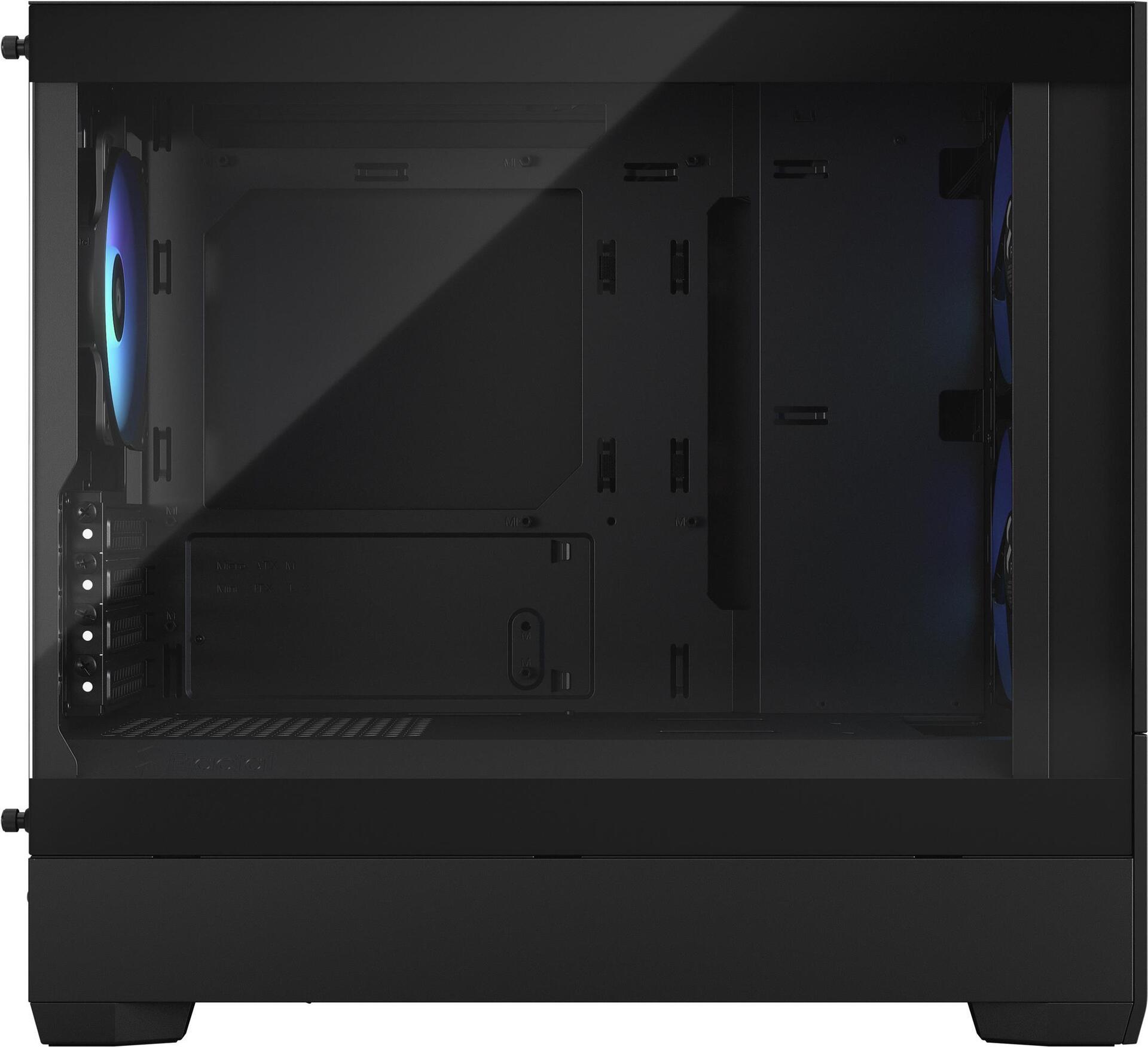 Купить Fractal Design Pop Mini Air RGB - Tower - micro ATX - Seitenteil mit Fenster (gehärtetes Glas) - keine Spannungsversorgung (ATX) - Black TG Light Tint - USB/Audio - für Fractal Design Model D, Type D (FD-C-POR1M-06) в магазине wardena.ru