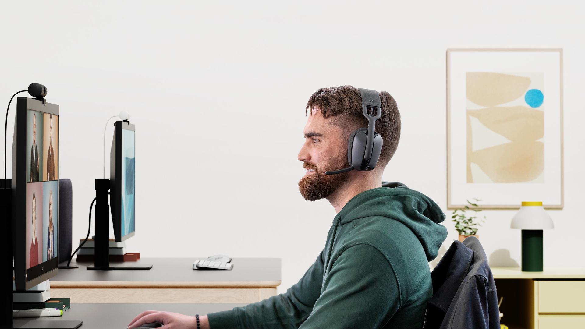 Купить Logitech Zone Vibe Wireless - Headset - ohrumschließend - Bluetooth - kabellos - Adapter USB-C via Bluetooth - Graphite - optimiert für UC (981-001199) в магазине wardena.ru