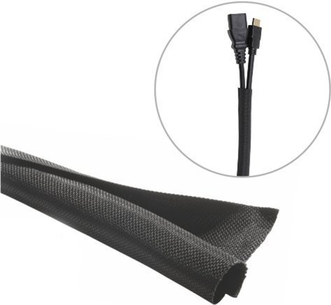 Купить Vivolink Flexible cablesock ø25mm black (VLSC252500) в магазине wardena.ru