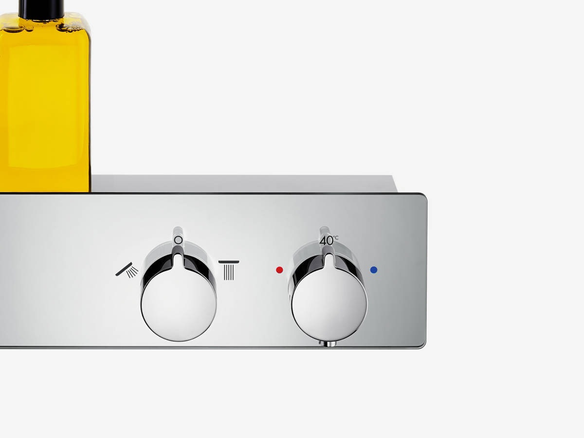 Купить Hansgrohe ShowerTablet 600 Термостат для 2 потребителей ВМ хром 13108000 в магазине wardena.ru