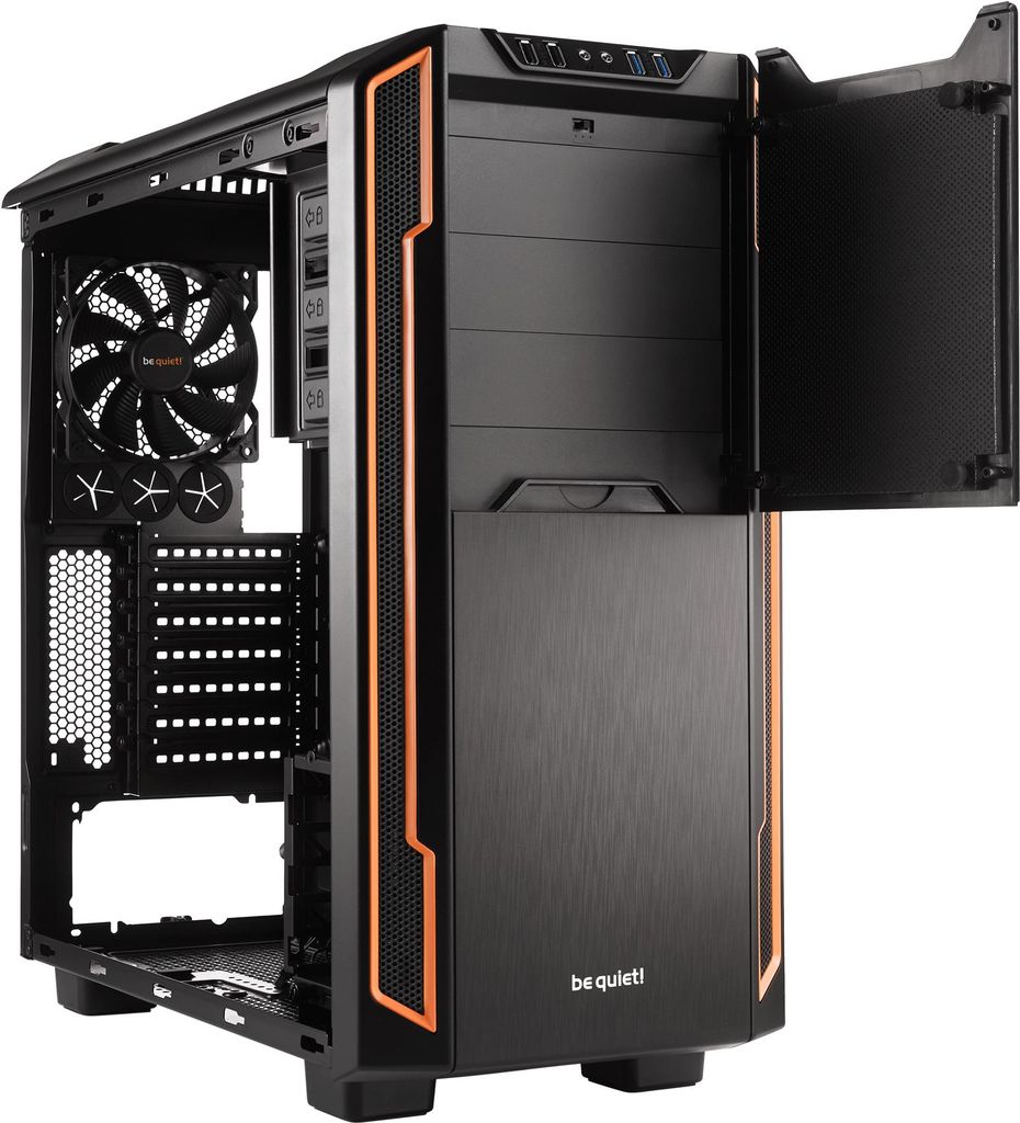 Купить be quiet! Silent Base 600 - Window Edition - Tower - ATX - ohne Netzteil - orange - USB/Audio (BGW05) в магазине wardena.ru