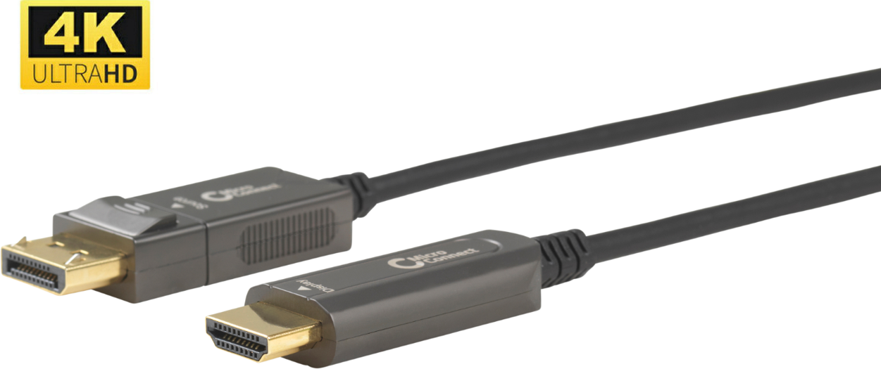 Купить Microconnect DP-HDMI-2000V1.4OP Kabelschnittstellen-/Gender-Adapter DisplayPort HDMI 2.0 Schwarz (DP-HDMI-2000V1.4OP) в магазине wardena.ru