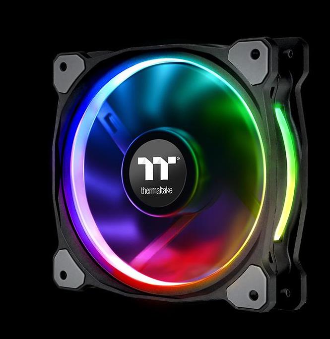 Купить Thermaltake Riing PLUS 12 LED RGB Radiator Fan TT - Premium Edition - Gehäuselüfter - 120 mm (Packung mit 5) (CL-F054-PL12SW-A) в магазине wardena.ru
