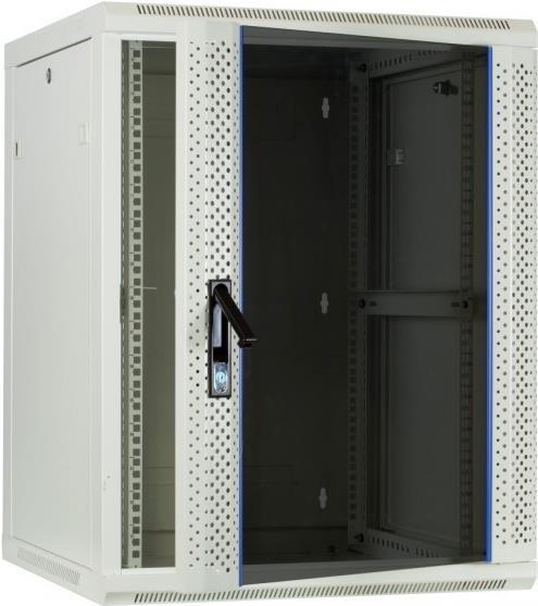 Купить DSIT 18 HE weißer Serverschrank, Wandgehäuse mit Glastür (BxTxH) 600 x 600 x 900mm (DS6618W-WAND) в магазине wardena.ru